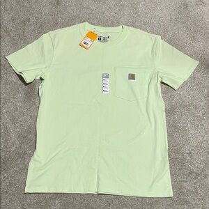 Carhartt Short-Sleeve Pocket Tee in Pale Green NWT